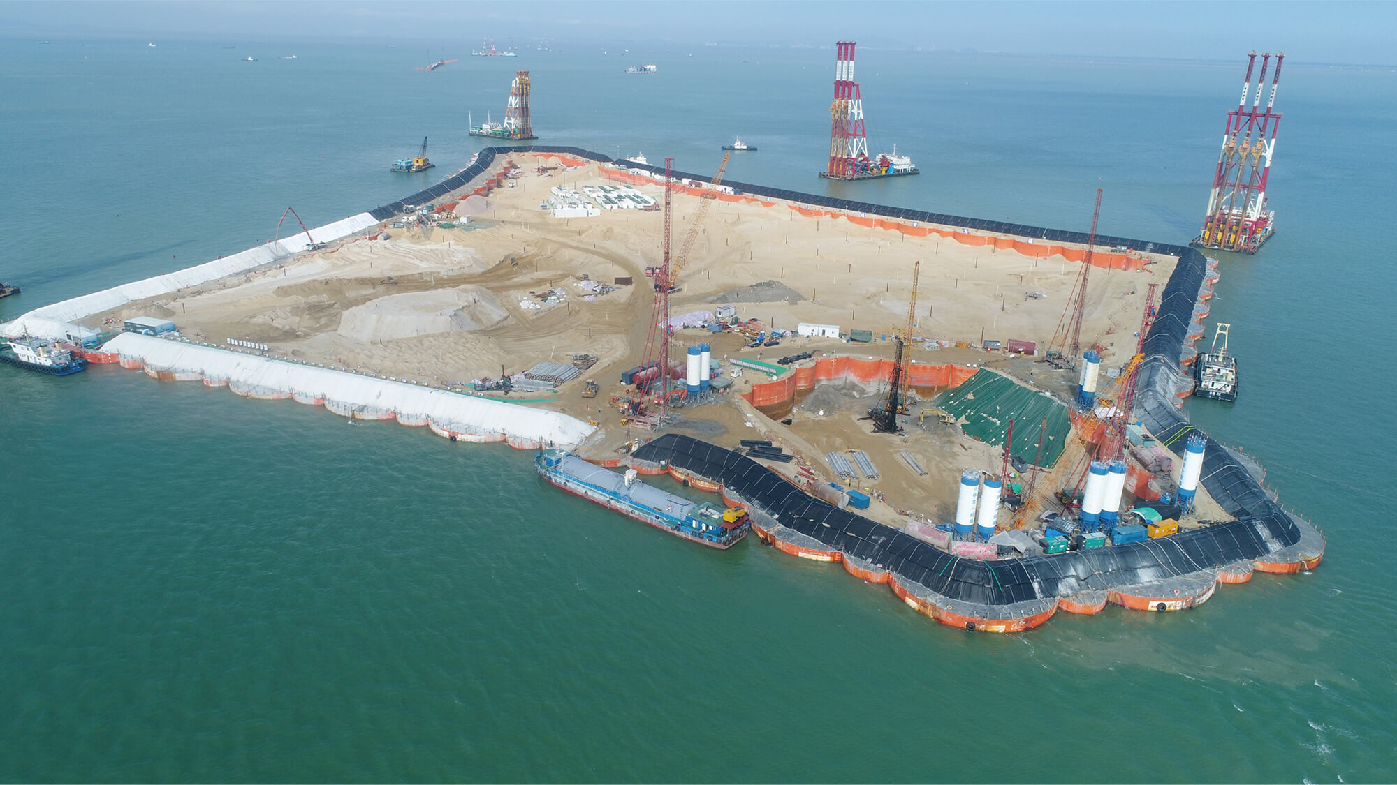 深中通道人工岛